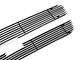 RedRock Upper Overlay Grille; Black (03-05 Silverado 1500)