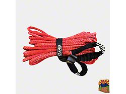 Mojab Offroad 3/8-Inch x 30-Foot Winch Line Extension; Red