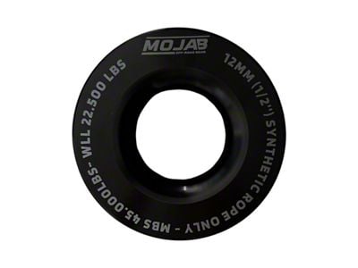 Mojab Offroad Snatch Ring; Black