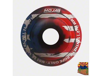 Mojab Offroad XL Snatch Ring; American Flag