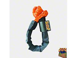 Mojab Offroad 3/8-Inch x 19-Inch Soft Shackle with Sleeve and Bag; Orange