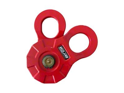 Mojab Offroad Snatch Pulley Block; Red