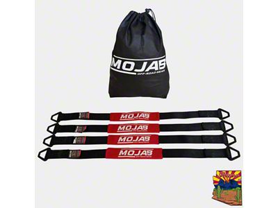 Mojab Offroad 2-Inch x 39-Inch Axle Tie-Down with Rings