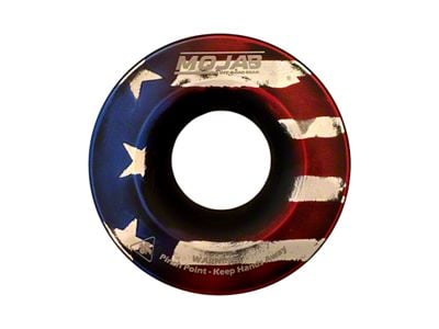 Mojab Offroad Snatch Ring; American Flag