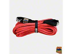 Mojab Offroad 1/2-Inch x 50-Foot Winch Line Extension; Red