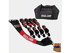 Mojab Offroad 2-Inch x 10-Foot Closed Hook Ratchet Strap and 2-Inch x 39-Inch Axle Straps Set