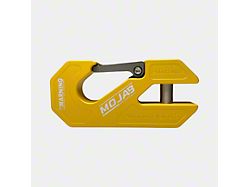 Mojab Offroad Aluminum Winch Shackle with Closed Latch; Yellow