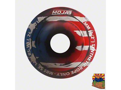 Mojab Offroad XL Snatch Ring; American Flag