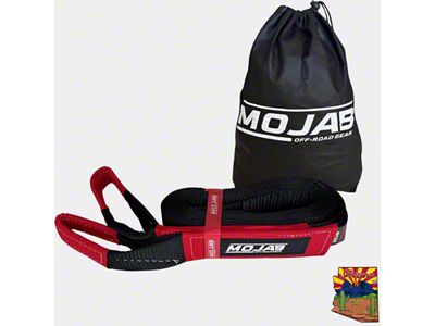 Mojab Offroad 3-Inch x 20-Foot Tow Strap