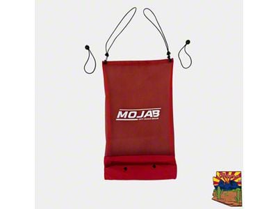 Mojab Offroad Trail Trash Bag; Red