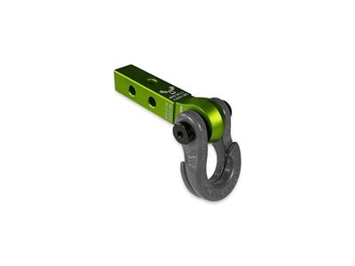 Moose Knuckle Offroad Jowl Split Shackle 5/8 / Mohawk 1.25 Receiver Combo; Bean Green/Gun Gray