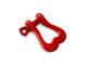 Moose Knuckle Offroad XL Shackle; Flame Red