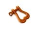 Moose Knuckle Offroad XL Shackle; Obscene Orange