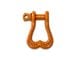 Moose Knuckle Offroad XL Shackle; Obscene Orange