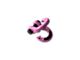 Moose Knuckle Offroad Jowl Split Shackle 5/8 / Mohawk 1.25 Receiver Combo; Bean Green/Pretty Pink
