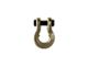 Moose Knuckle Offroad Jowl Split Recovery Shackle 5/8; Brass Knuckle