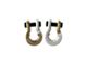 Moose Knuckle Offroad Jowl Split Recovery Shackle 5/8 Combo; Brass Knuckle and Pure White