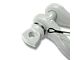 Moose Knuckle Offroad B'oh Spin Pin Recovery Shackle 3/4; Pure White