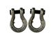 Moose Knuckle Offroad Jowl Split Recovery Shackle 3/4 Combo; Raw Dog and Raw Dog