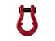 Moose Knuckle Offroad Jowl Split Recovery Shackle 3/4; Flame Red