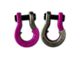 Moose Knuckle Offroad Jowl Split Recovery Shackle 3/4 Combo; Pogo Pink / Raw Dog