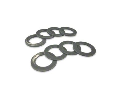 Moose Knuckle Offroad 3/4 Rattle Rings Shackle Isolator Washers; Gun Gray