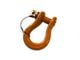 Moose Knuckle Offroad B'oh Spin Pin Recovery Shackle 3/4; Obscene Orange