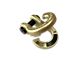 Moose Knuckle Offroad Jowl Split Recovery Shackle 3/4; Brass Knuckle