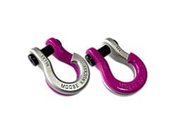 Moose Knuckle Offroad Jowl Split Recovery Shackle 3/4 Combo; Pretty Pink / Pogo Pink