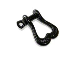 Moose Knuckle Offroad XL Shackle; Black Hole