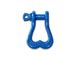 Moose Knuckle Offroad XL Shackle; Blue Balls