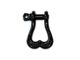 Moose Knuckle Offroad XL Shackle; Black Hole