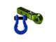 Moose Knuckle Offroad Jowl Split Shackle 5/8 / Mohawk 1.25 Receiver Combo; Bean Green/Blue Balls