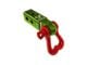 Moose Knuckle Offroad XL Shackle/Mohawk 2.0 Receiver Combo; Bean Green/Flame Red (Universal; Some Adaptation May Be Required)