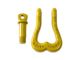 Moose Knuckle Offroad XL Shackle; Detonator Yellow