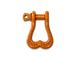 Moose Knuckle Offroad XL Shackle; Obscene Orange