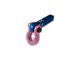 Moose Knuckle Offroad Jowl Split Shackle 5/8 / Mohawk 1.25 Receiver Combo; Blue Pill/Pogo Pink