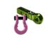 Moose Knuckle Offroad Jowl Split Shackle 5/8 / Mohawk 1.25 Receiver Combo; Bean Green/Pretty Pink