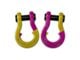 Moose Knuckle Offroad Jowl Split Recovery Shackle 3/4 Combo; Detonator Yellow / Pogo Pink