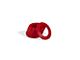 Moose Knuckle Offroad Rattle Rings Shackle Isolator Washers 5/8; Flame Red