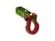 Moose Knuckle Offroad Jowl Split Shackle 3/4 and Mohawk 2.0 Receiver Combo; Bean Green/Flame Red (Universal; Some Adaptation May Be Required)