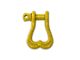 Moose Knuckle Offroad XL Shackle; Detonator Yellow