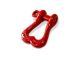 Moose Knuckle Offroad XL Shackle; Flame Red