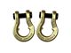 Moose Knuckle Offroad Jowl Split Recovery Shackle Combo; Brass Knuckle and Brass Knuckle