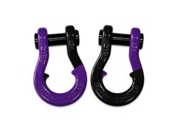 Moose Knuckle Offroad Jowl Split Recovery Shackle 3/4 Combo; Grape Escape and Black Hole