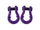 Moose Knuckle Offroad Jowl Split Recovery Shackle 3/4 Combo; Grape Escape and Grape Escape