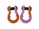 Moose Knuckle Offroad Jowl Split Recovery Shackle 3/4 Combo; Obscene Orange and Pretty Pink