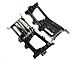 Mopar Bumper Bracket Set; Front; Without Sport Package (09-12 RAM 1500)