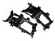 Mopar Bumper Bracket Set; Front; Without Sport Package (09-12 RAM 1500)