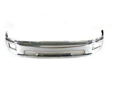 Mopar Front Bumper Face Bar with Fog Light Openings; Chrome (10-12 RAM 1500)